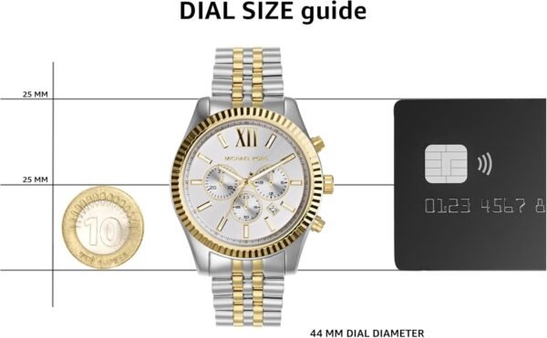 Michael Kors Lexington Men's Watch, Stainless Steel Bracelet...