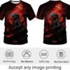 Traditional Dragon T-Shirt Funny Anime Graphic Tee Shirt