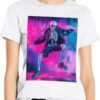 Streetwear Oversized Vintage Print T Shirt for Women Short S...
