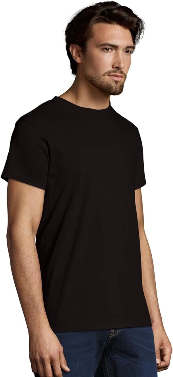 Hanes mens Nano Premium Cotton T-shirt (Pack of 2)