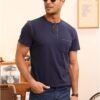 Aulemen Men's Henley Shirts Short Sleeve Casual Lightweight ...
