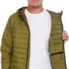 Spyder Packable Puffer Jacket Men with Hood, Lightweight Win...