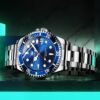 OLEVS Watches Men Waterproof Luxury Big Face Mens Watch Stai...