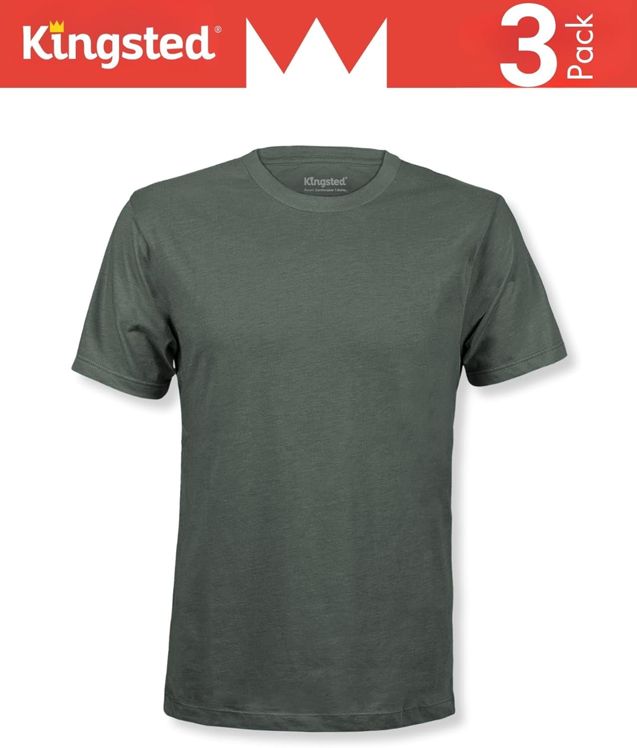 Kingsted T-Shirts for Men Pack - Royally Comfortable - Super... - Image 4