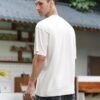 Men's Cotton T-Shirts Oversized Unisex Short Sleeves Casual ...