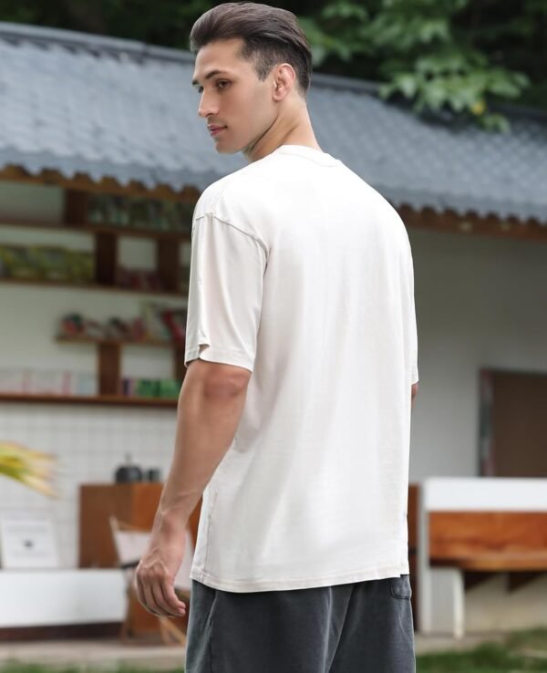 Men's Cotton T-Shirts Oversized Unisex Short Sleeves Casual ...