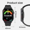 Smart Watch For Men Women: 1.96" AMOLED Touchscreen,GPS Trac...