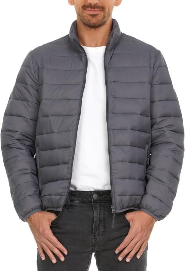 Packable Puffer Jacket Men, Warm Lightweight Winter Jackets ...