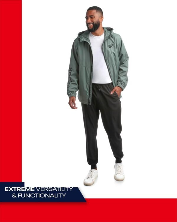 Reebok Men's Jacket - Full Zip Polar Fleece Lined Windbreake...