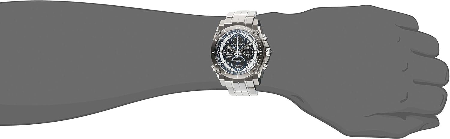 Bulova Men's Icon High Precision Quartz Chronograph Watch, C... - Image 5