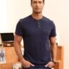 Aulemen Men's Henley Shirts Short Sleeve Casual Lightweight ...