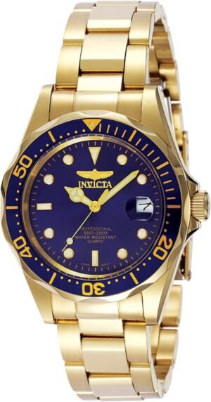 Invicta INVICTA-8937 Men's "Pro Diver" 18k Gold Ion-Plated B...