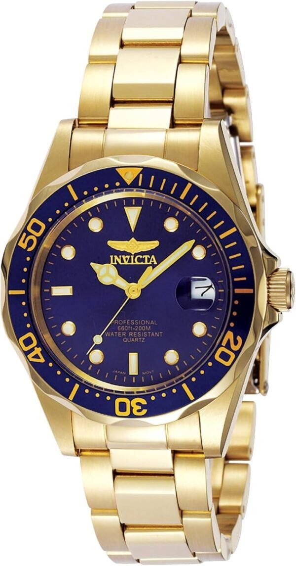 Invicta INVICTA-8937 Men's "Pro Diver" 18k Gold Ion-Plated B...