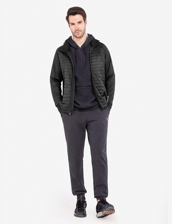 BALEAF Men's Running Jacket Lightweight Thumble Hole Warm Up...