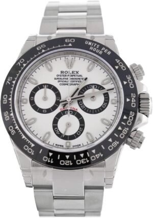 Rolex Cosmograph Daytona White Dial Stainless Steel Oyster M...