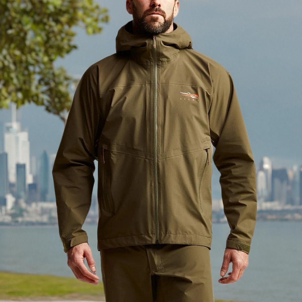 SITKA Gear Men's Dew Point Waterproof Lightweight Hunting Ja... - Image 6