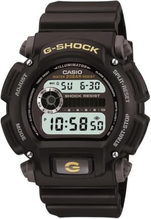 Casio - Mens Blk Digital G-Shock Watch (DW9052-1BCG)
