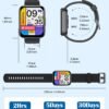 RUIMEN Smart Watches for Men Women (Answer/Make Calls) Compa...