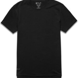 Split Hem Short Sleeve Men's T-Shirt