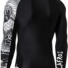 LAFROI Men's Long Sleeve UPF 50+ Baselayer Skins Performance...