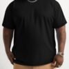 3 Pack Men's Big and Tall T-Shirts, Crew Neck Cotton Short S...