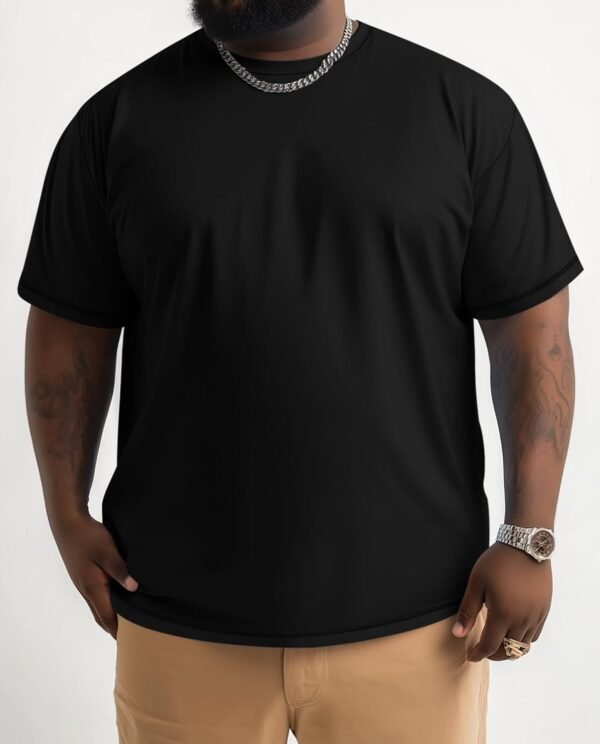3 Pack Men's Big and Tall T-Shirts, Crew Neck Cotton Short S...
