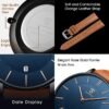 BEN NEVIS Watch, Mens Watch, Minimalist Fashion Simple Wrist...