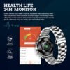 FILIEKEU Men Smart Watch for Android iOS, Bluetooth Calls Vo...