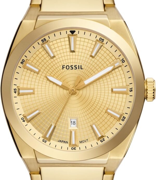 Fossil Men's Everett Quartz Stainless Steel Three-Hand Watch