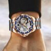 Men's Flywheel Automatic Watch Men's Skeleton Watch Men's Wa...