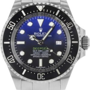 Rolex Deepsea Deep Blue Dial Sea-Dweller Men's Luxury Watch ...