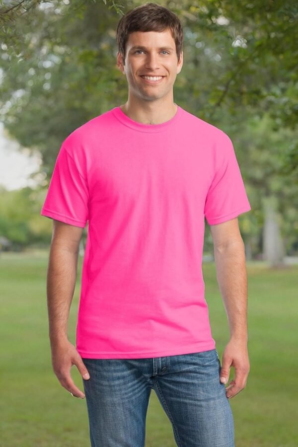 Gildan Men's Heavy Taped Neck Comfort Jersey T-Shirt