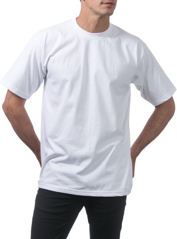 Pro Club Men's 3-Pack Heavyweight Cotton Short Sleeve Crew N...
