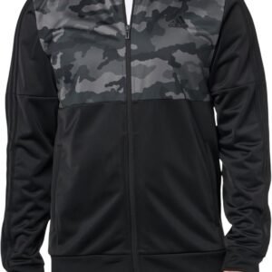 adidas Men's Essentials Camouflage Tricot Track Jacket
