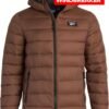Reebok Men's Jacket – Lightweight Hooded Quilted Puffer Coat...