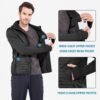 BALEAF Men's Running Jacket Lightweight Thumble Hole Warm Up...