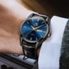 OLEVS Amazon Watches,Brown Leather Watch for Men,Men Day Dat...