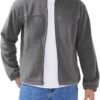 Men's Casual Outdoor Fleece Zip Jacket Long Sleeve Warm Wint...
