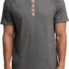 Sailwind Mens Henley Long/Short Sleeve T-Shirt Cotton Casual...