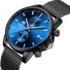 GOLDEN HOUR Mens Watch Fashion Sleek Minimalist Quartz Analo...