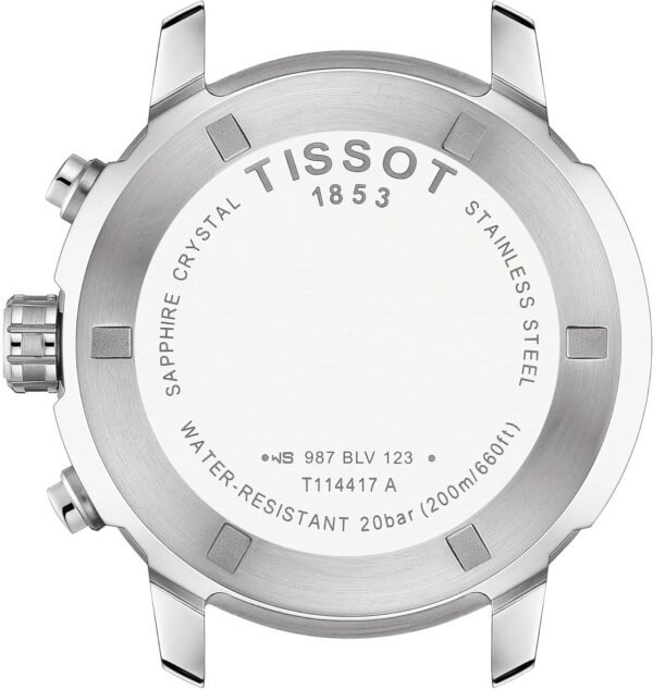 Tissot Men's PRC 200 Gent Chr Qua 316L Stainless Steel case ...