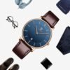 L LAVAREDO Watch for Men, Extremely Thin Mens Watches Minima...