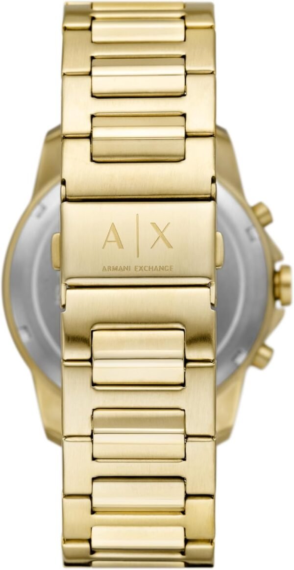A|X Armani Exchange Chronograph Dress Watch for Men with Sta...