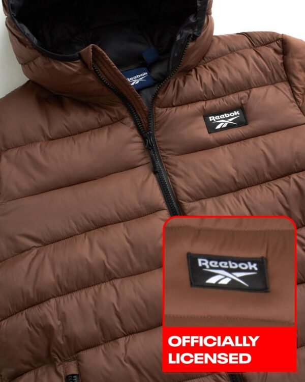 Reebok Men's Jacket – Lightweight Hooded Quilted Puffer Coat...