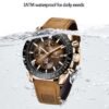 BY BENYAR Watch for Men Analog Quartz Chronograph Waterproof...
