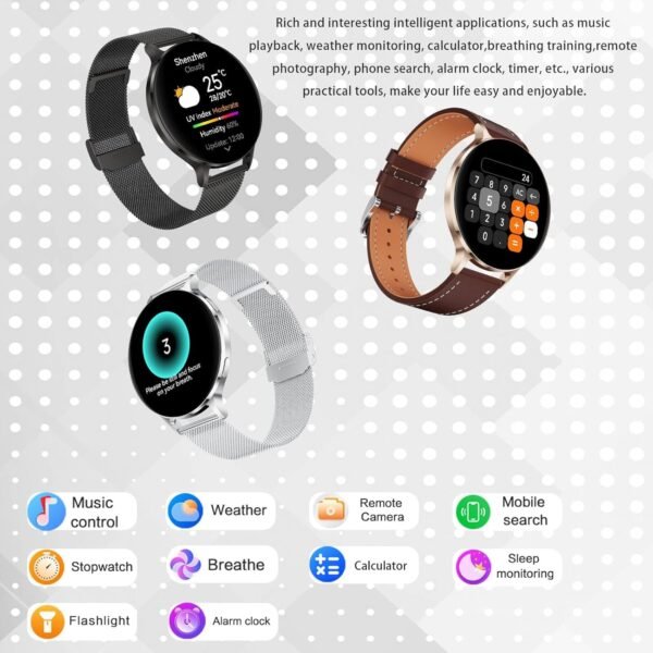 Smart Watches for Men Women (Make/Answer Call), Extra Large ...
