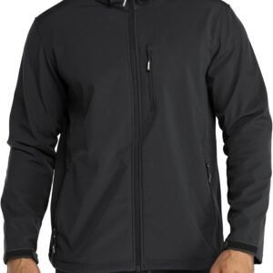 Outdoor Ventures Men's Lightweight Softshell Jacket Fleece L...