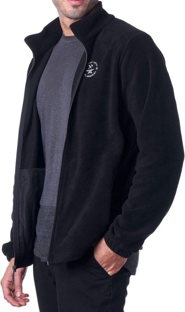 HAMMER ANVIL Mens Full Zip Up Warm Polar Fleece Jacket