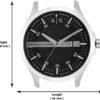 A|X Armani Exchange Men's Watch with Three-Hand Analog Displ...