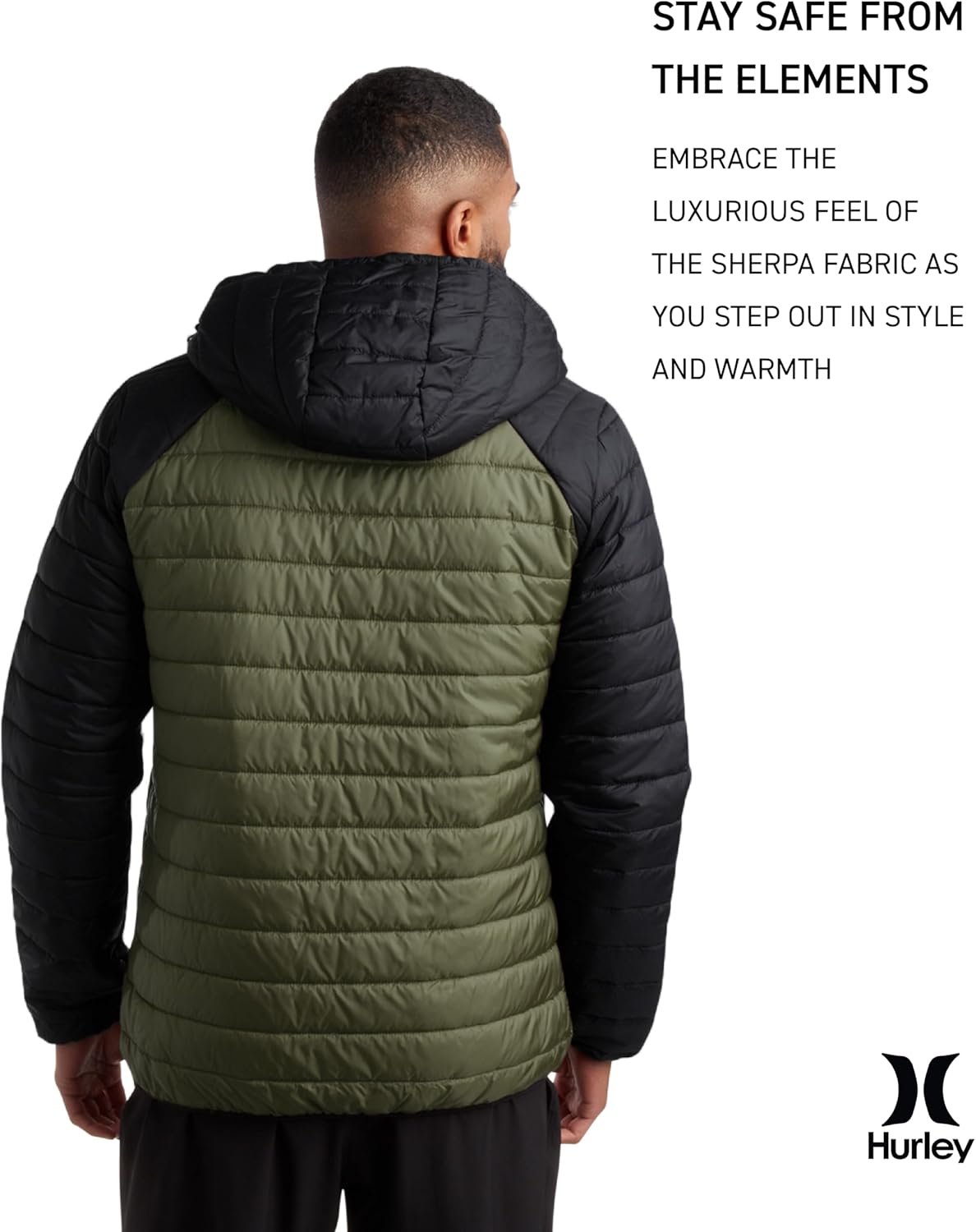 Hurley Men's Jacket - Balsam Lightweight Packable Puffer Coa... - Image 6